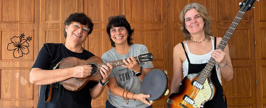 UkePandBass em unica apresentação no Espaço Yoga na Glória
