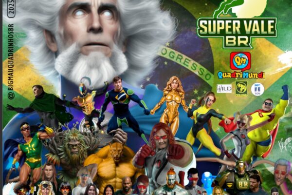 Super Vale BR estreia no Gibi SP Festival e coloca super-heróis brasileiros em evidência